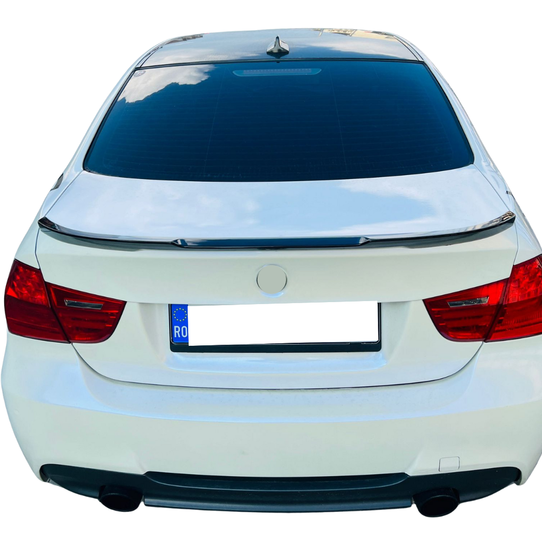 Eleron portbagaj compatibil cu BMW seria 3 e90 sedan(2004-2011) M4 Look Design negru lucios