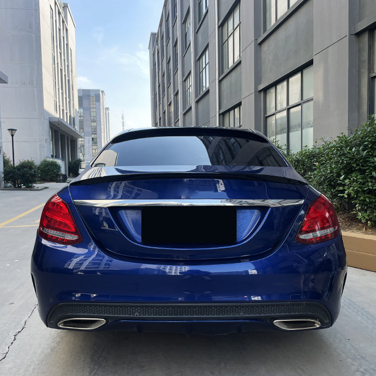 Eleron portbagaj compatibil cu MERCEDES C-Class W205 (2014-2018) AMG Design negru lucios