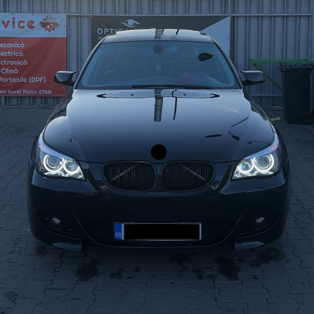 Pachet Exterior compatibil cu BMW Seria 5 E60 2003-2010 M5 Look Design cu PDC si Proiectoare ceata