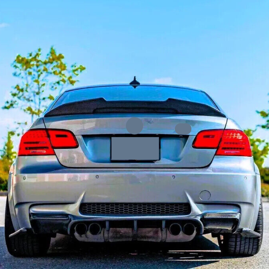 Eleron portbagaj compatibil cu BMW seria 3 E92 coupe(2005-2013) PSM Design negru lucios