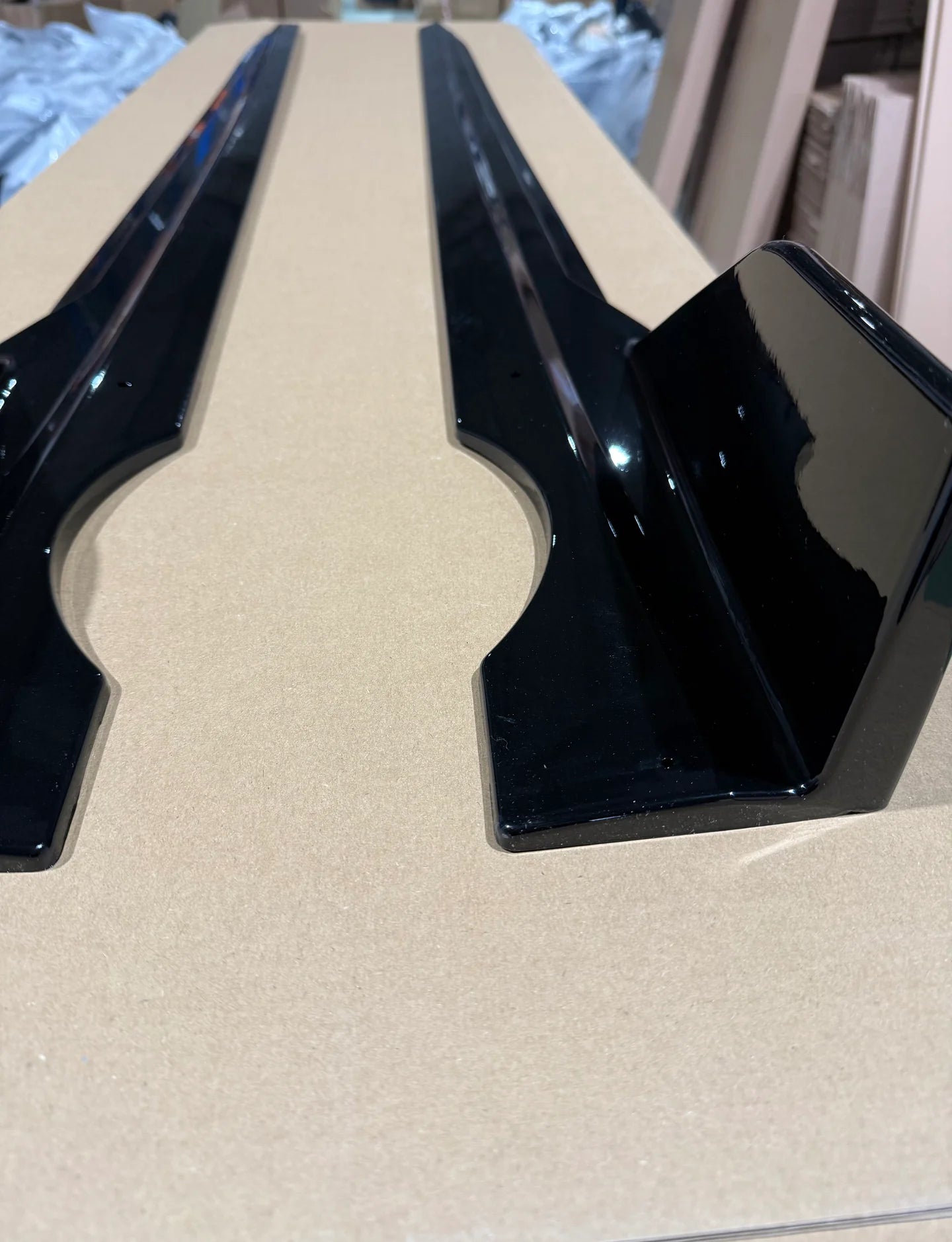 Prelungire praguri Aero compatibile cu BMW X5 F15(2013-2018) negru lucios