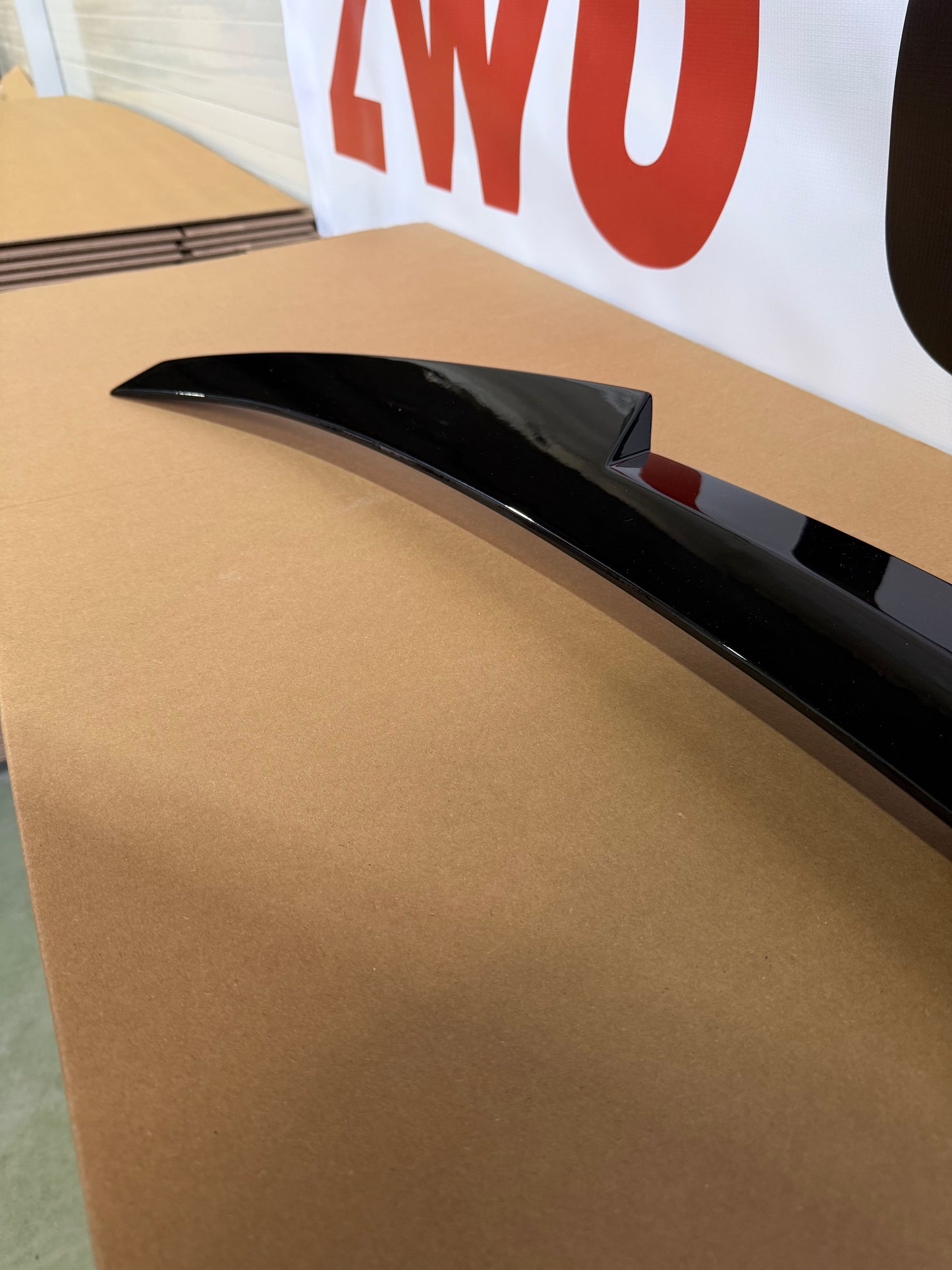 Eleron portbagaj compatibil cu BMW seria 4 F36(2014-2020) M4 Look Design negru lucios