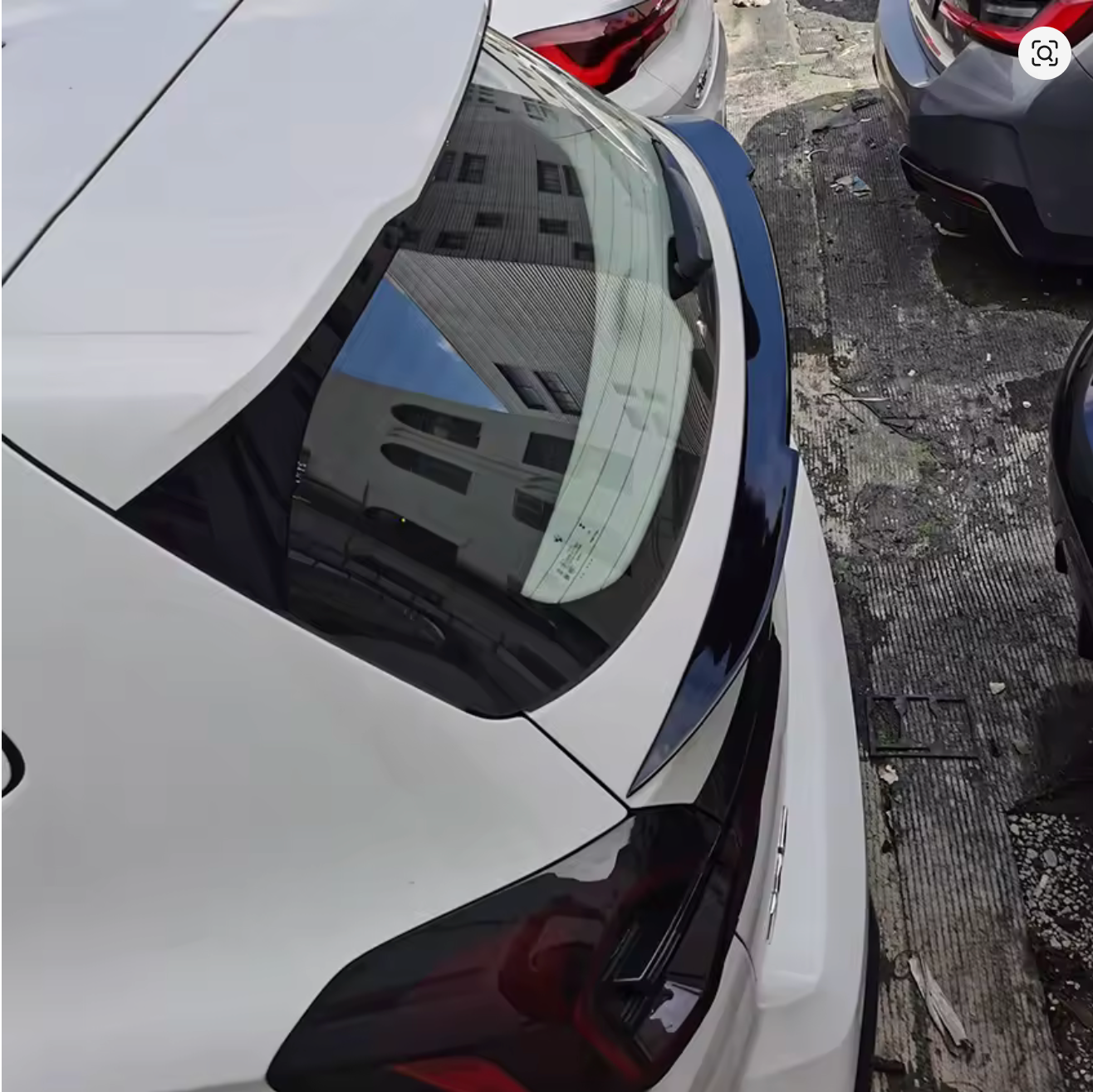 Eleron portbagaj compatibil cu BMW X3 G01 (2018-2022) negru lucios