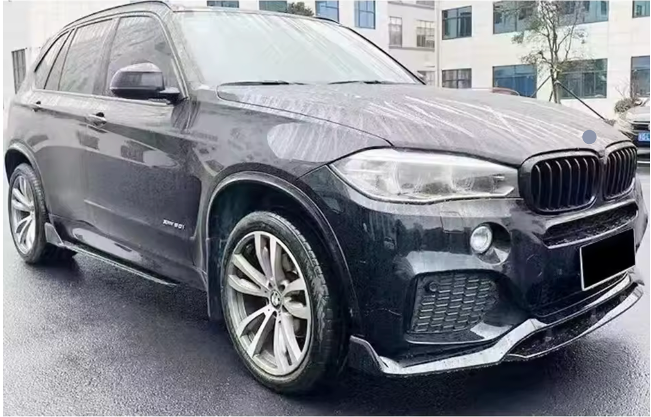 Lip prelungire bara fata compatibil cu BMW X5 F15(2014-2018) negru lucios