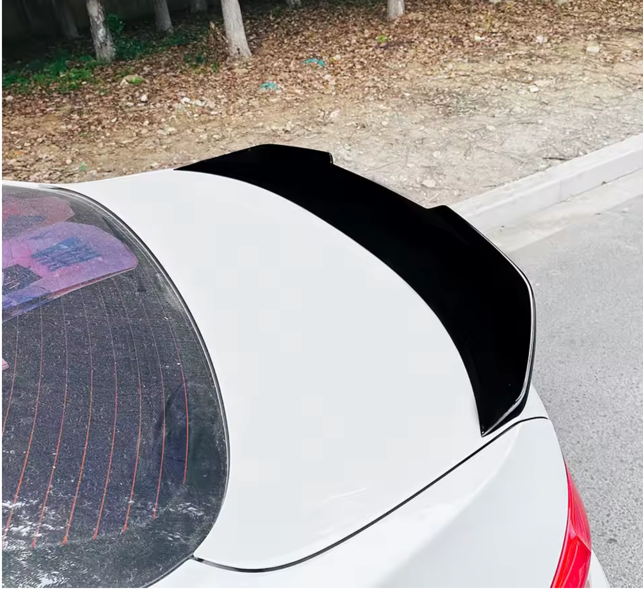 Eleron portbagaj compatibil cu BMW seria 5 F10 sedan(2010-2017) M4 PSM style negru lucios