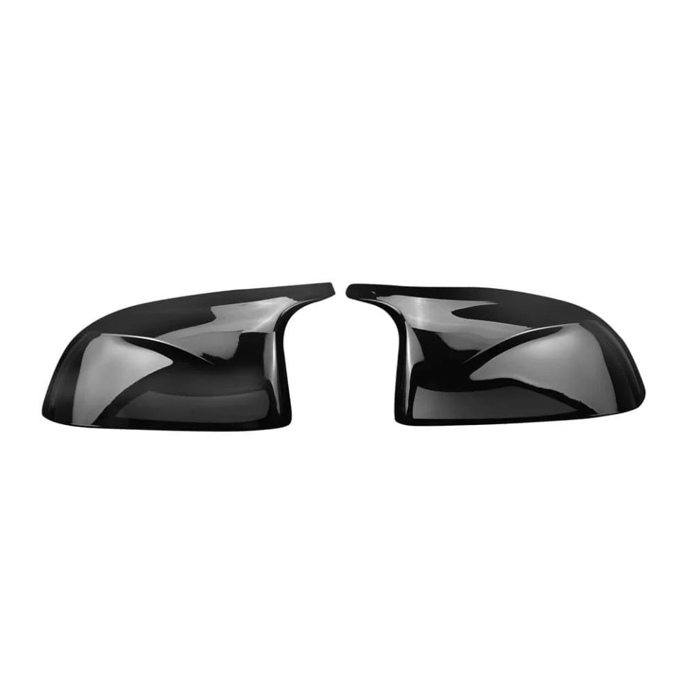 Capace oglinzi Batman Style compatibile cu BMW X5/X6 F15/F16 2013-2018 Negru lucios