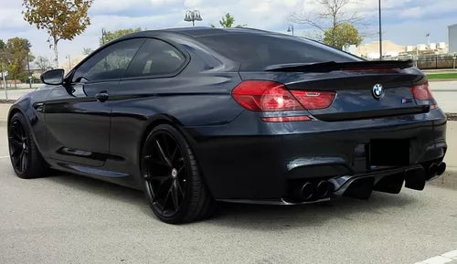 Eleron portbagaj compatibil cu BMW seria 6 F13 Coupe(2012-2018) M4 Look negru lucios