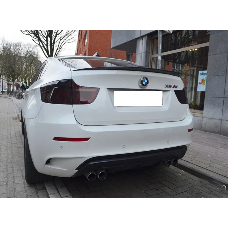 Eleron portbagaj M-Perf Look compatibil cu BMW X6 E71(2008-2015) negru lucios