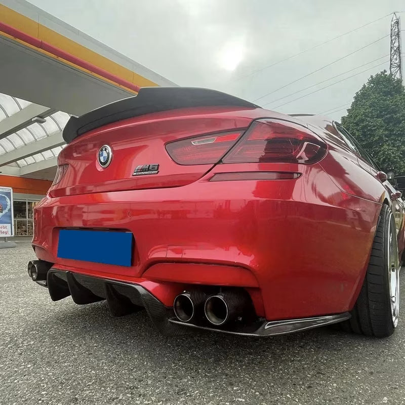 Eleron portbagaj compatibil cu BMW seria 6 F13 Coupe(2012-2018) M4 PSM Look negru lucios