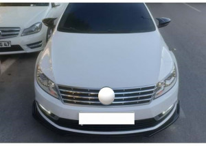 Capace oglinzi Batman Style compatibile cu VW Passat CC 2008-2017 Negru lucios