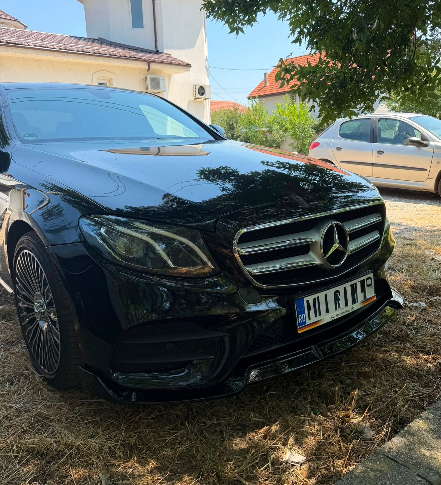 Lip prelungire bara fata compatibil cu MERCEDES Benz E-Class W213 2016-2021 AMG Design