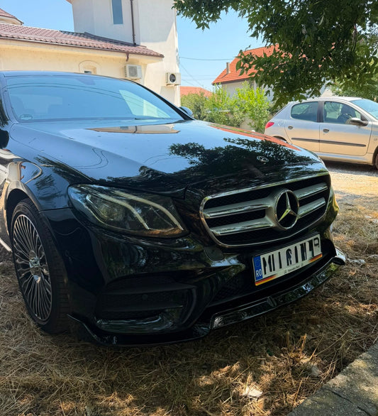 Lip prelungire bara fata compatibil cu MERCEDES Benz E-Class W213 2016-2021 AMG Design