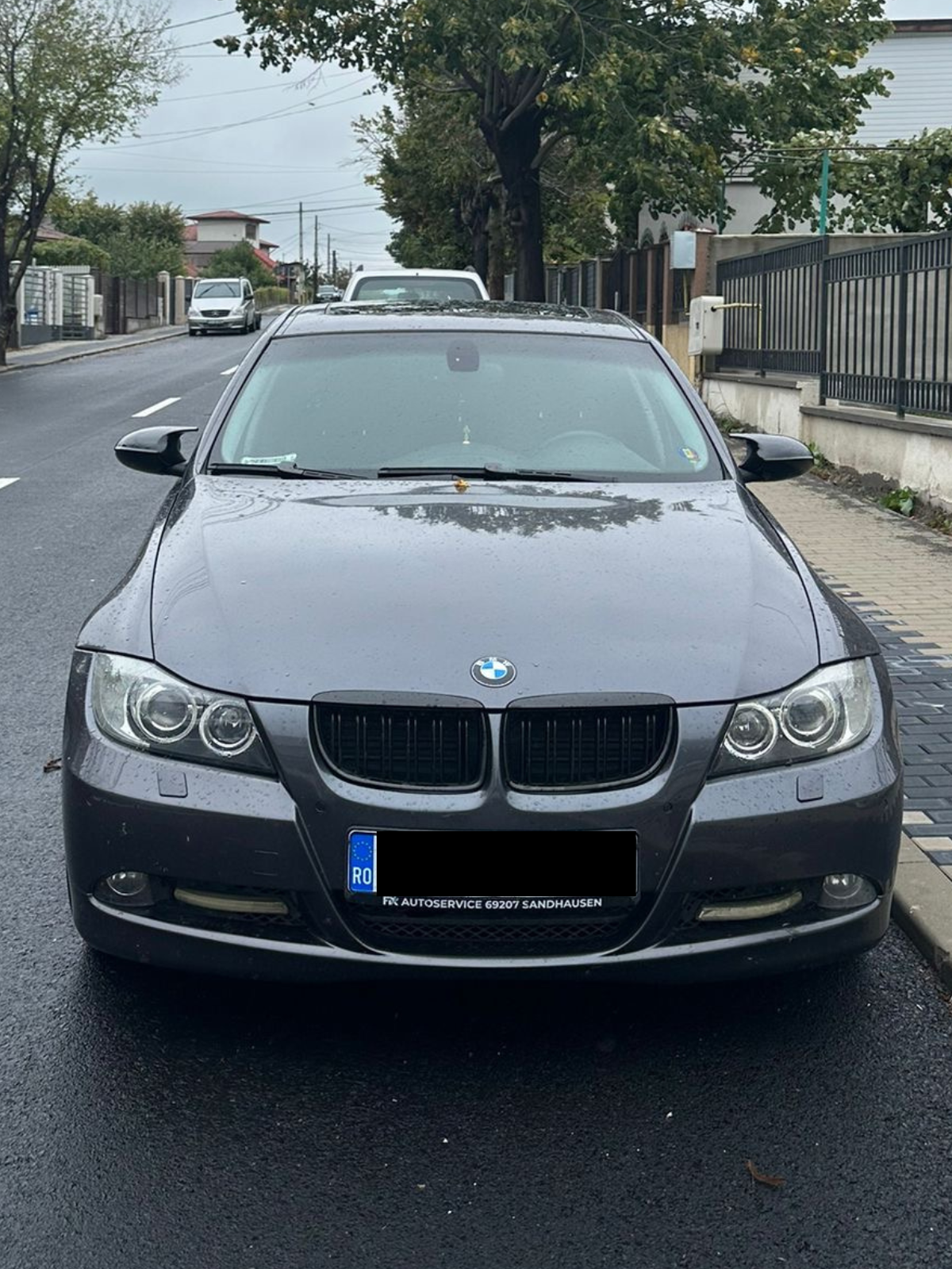 Capace oglinda Batman style BMW seria 3 E90 E91(2005-2008) Non-Facelift negru lucios cu CLIPSURI