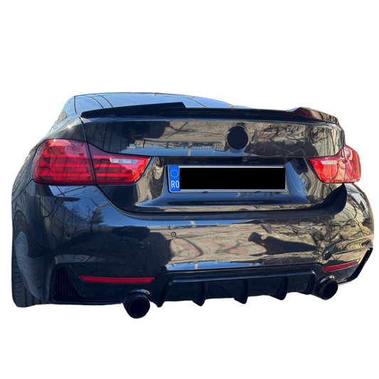 Eleron portbagaj compatibil cu BMW seria 4 F36(2014-2020) M4 Look Design negru lucios