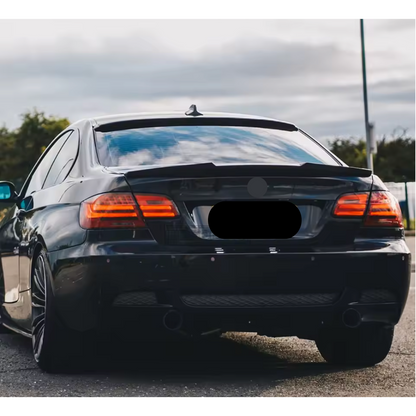 Eleron portbagaj compatibil cu BMW seria 3 E92 coupe(2005-2013) negru lucios M4 Design