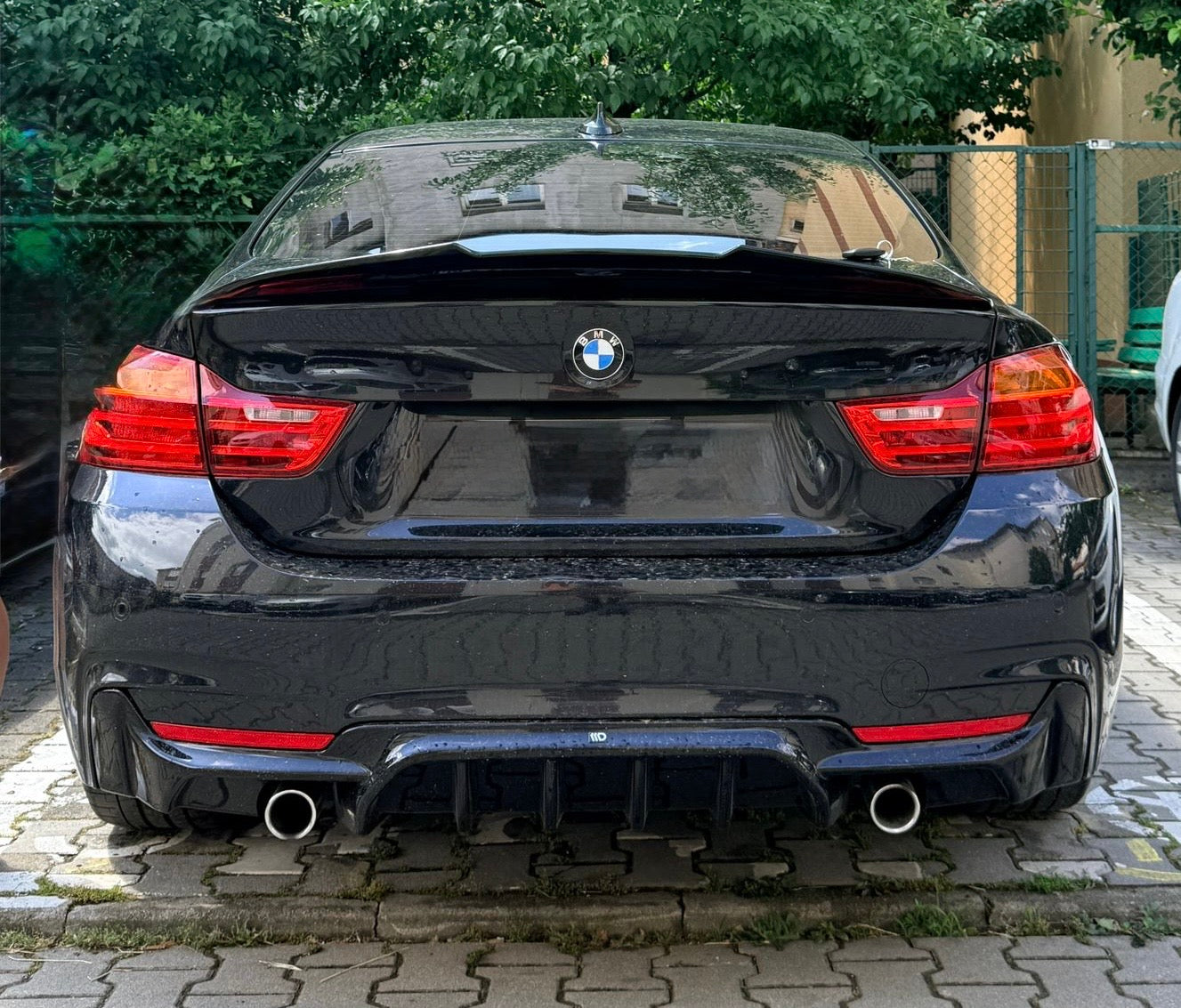 Eleron portbagaj compatibil cu BMW seria 4 F32 coupe(2014-2020) PSM Design negru lucios