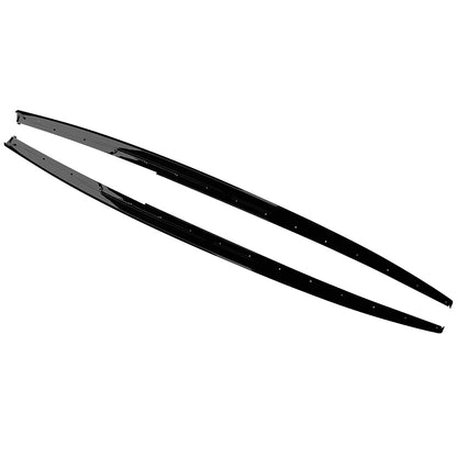 Prelungire praguri laterale compatibile cu BMW seria 3 F30 F31(2012-2018) negru lucios