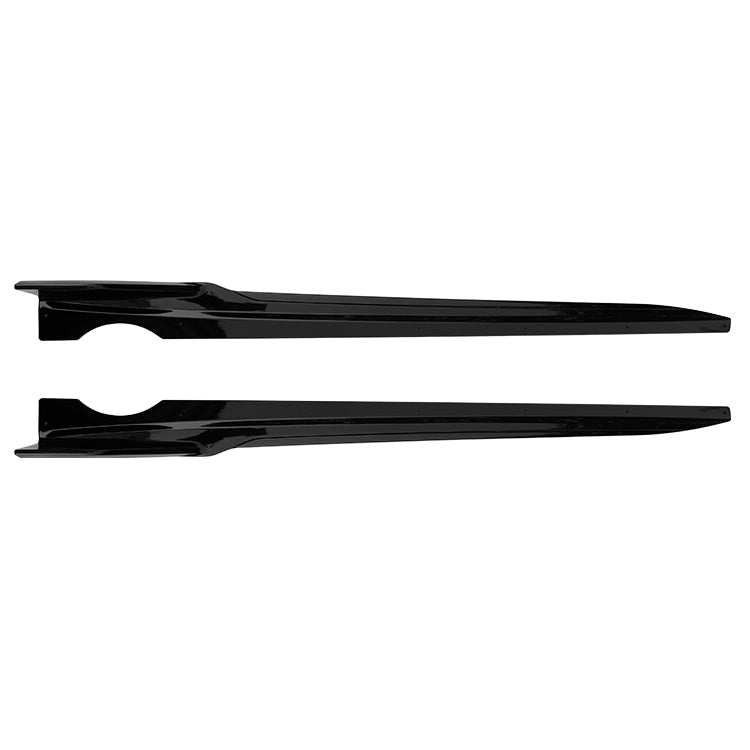 Prelungire praguri Aero compatibile cu BMW seria 4 G22 2021+ negru lucios