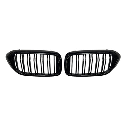 Grile centrale compatibile cu BMW seria 5 G30 G31 (2017-2020) negru lucios