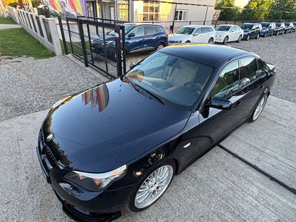 Pachet Lip prelungire bara fata si praguri laterale compatibil cu BMW seria 5 E60(2004-2010) negru lucios