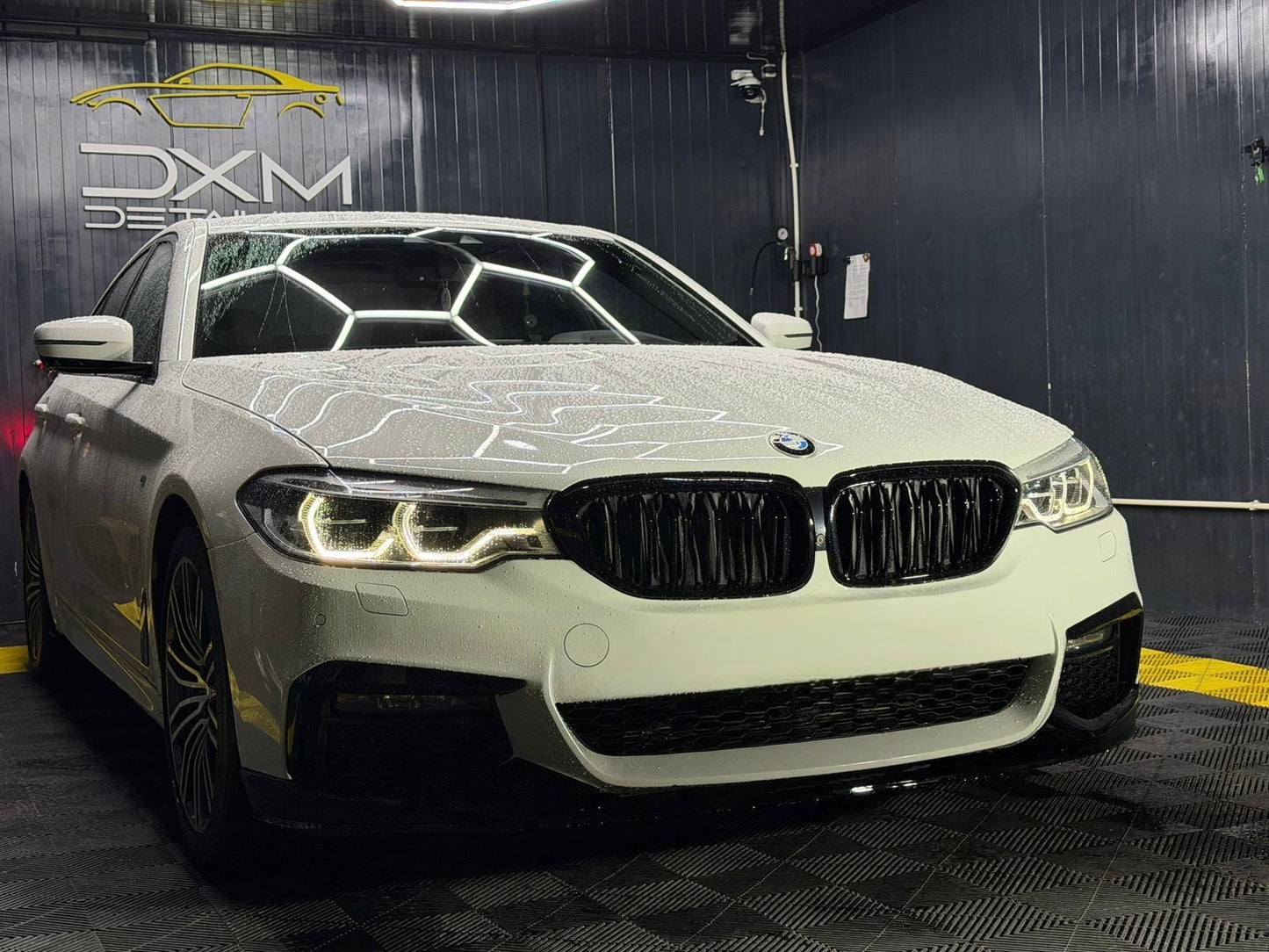 Lip prelungire bara fata compatibil cu BMW Seria 5 G30 G31(2017-2020) M-Performance Look Negru Lucios