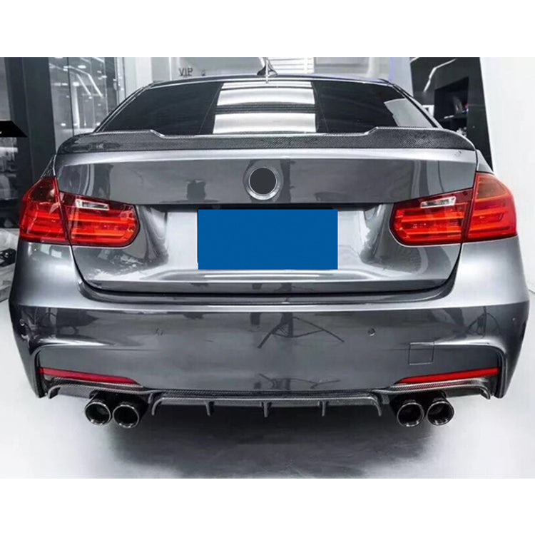 Difuzor bara spate model compatibil cu BMW seria 3 F30(2012-2018) M3 Design negru lucios