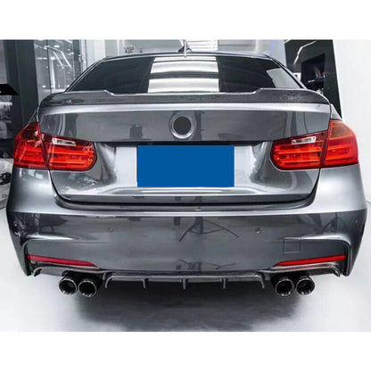 Difuzor bara spate model compatibil cu BMW seria 3 F30(2012-2018) M3 Design negru lucios