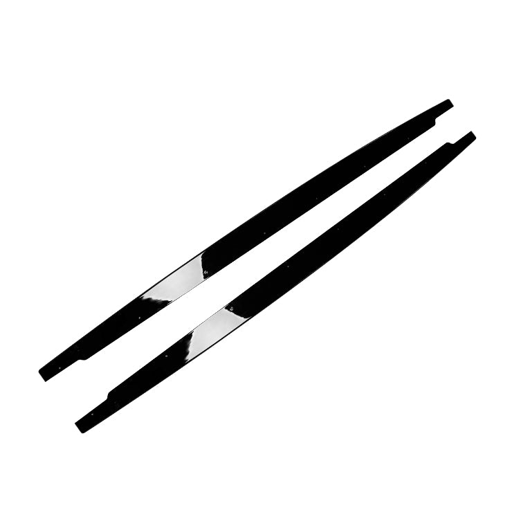 Prelungire praguri laterale compatibil Audi A4 B9 2016-2024 negru lucios