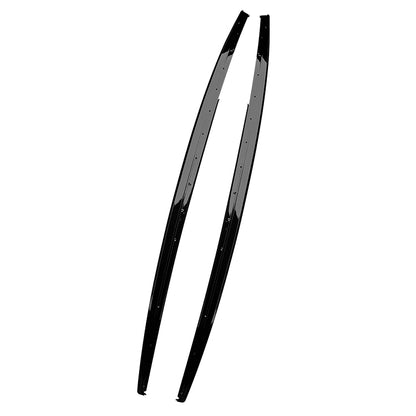 Prelungire praguri laterale compatibile cu BMW seria 3 F30 F31(2012-2018) negru lucios