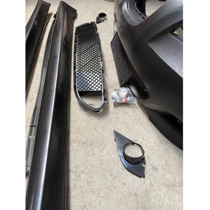Kit Exterior compatibil cu BMW Seria 5 E60 2007-2010 M-Technik Design cu PDC si Proiectoare ceata