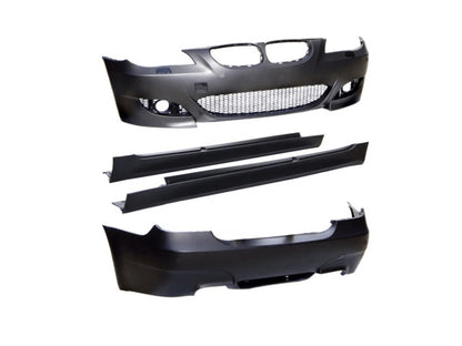 Pachet Exterior compatibil cu BMW Seria 5 E60 2003-2010 M5 Design cu PDC si Proiectoare ceata