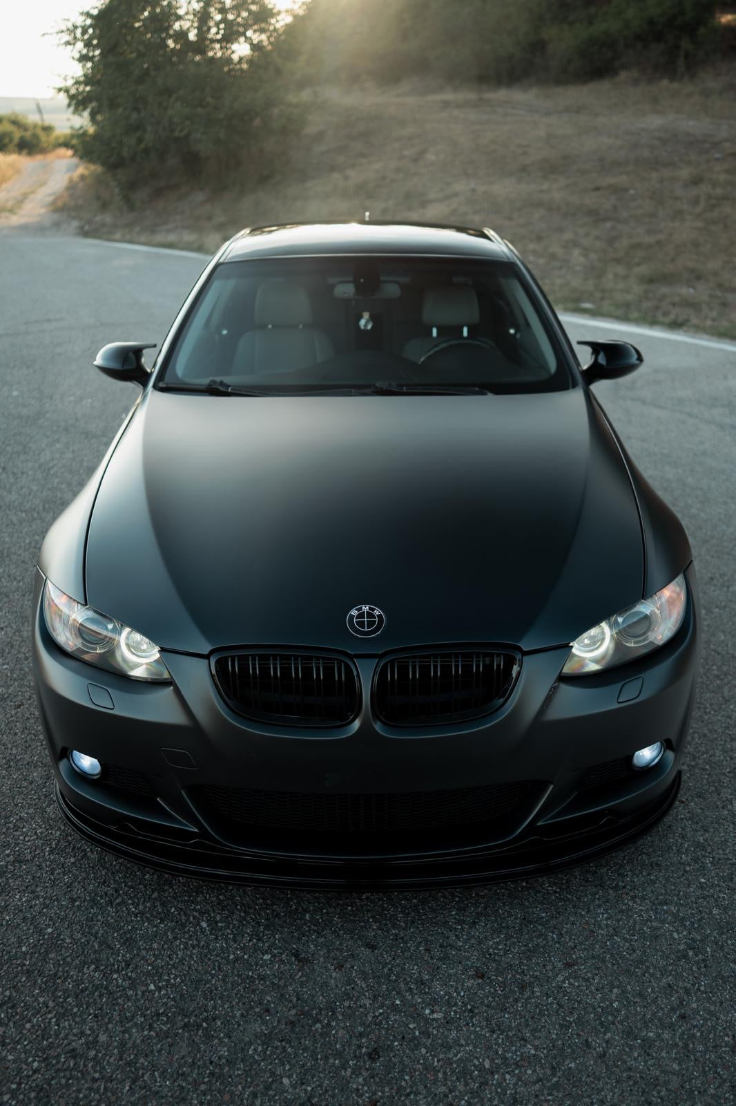 Lip prelungire bara fata compatibil cu BMW Seria 3 E92 E93 (2005-2008) M-Performance Design negru lucios