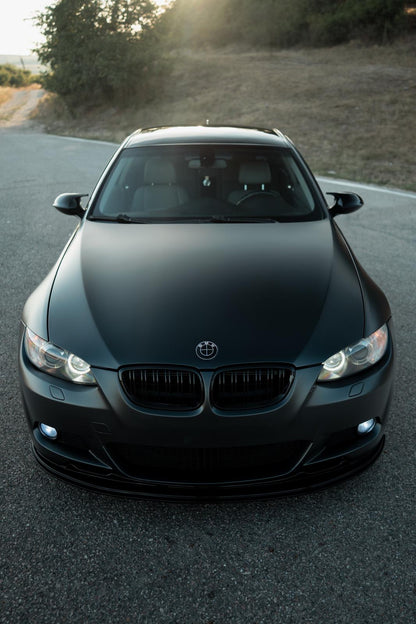 Lip prelungire bara fata compatibil cu BMW Seria 3 E92 E93 (2005-2008) M-Performance Design negru lucios