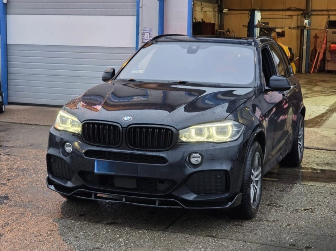 Lip prelungire bara fata M-Performance Design compatibil cu BMW X5 F15(2014-2018) negru lucios