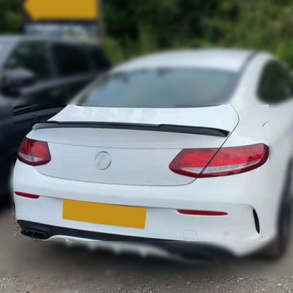Eleron portbagaj compatibil cu MERCEDES-Benz C-Class W205 Coupe(2014-2018) M4 Design negru lucios
