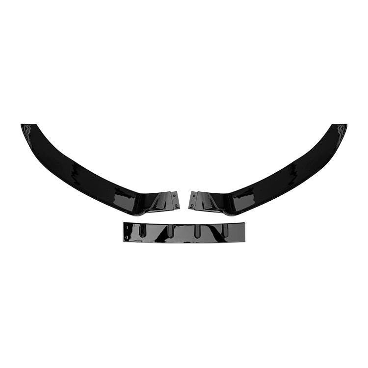 Lip prelungire bara fata compatibil cu Audi A4 B8 2009-2012 S4 Design negru lucios