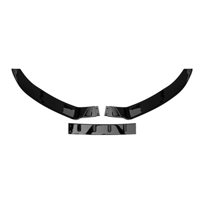Lip prelungire bara fata compatibil cu Audi A4 B8 2009-2012 S4 Design negru lucios
