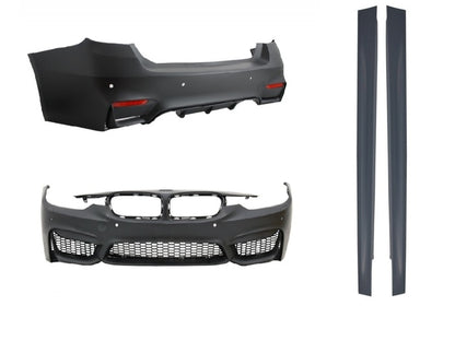 Pachet Exterior compatibil cu BMW Seria 3 F30 2011-2019 M3 CS Design Fara Proiectoare
