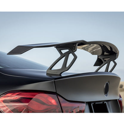 Eleron portbagaj compatibil cu BMW M3/M4 F80/F82 GTS style  negru lucios