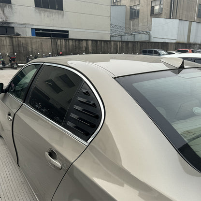 Ornamente Aero geamuri spate compatibile cu BMW seria 5 E60(2004-2010) negru lucios