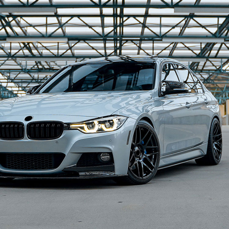 Prelungire praguri laterale compatibile cu BMW seria 3 F30 F31(2012-2018) negru lucios
