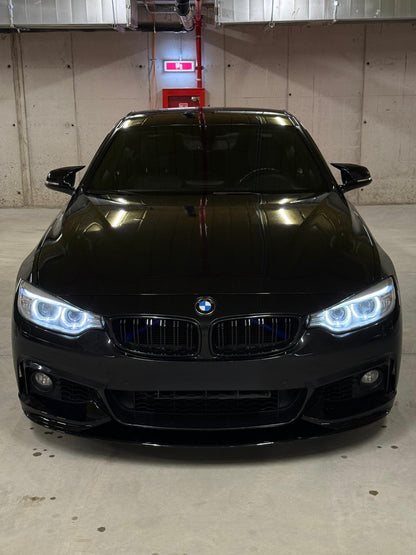 Lip prelungire bara fata M-Performance compatibil cu BMW Seria 4 F32 F33 F36(2012-2019) negru lucios