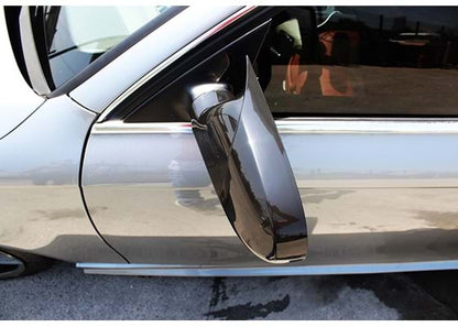 Capace oglinda Batman Style compatibile cu Audi A4 B8 2012-2016 Negru lucios