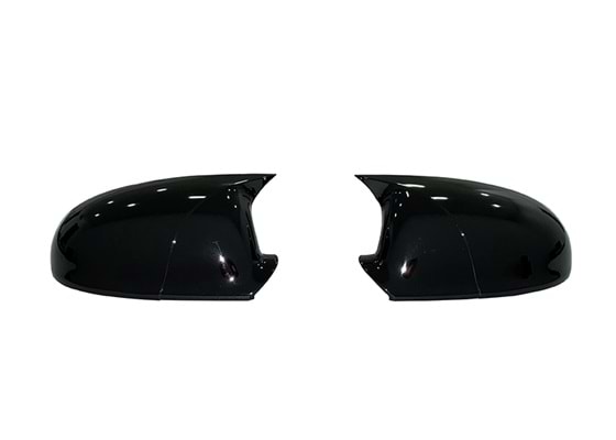 Capace oglinda Batman Style compatibile cu VW Golf 5 negru lucios