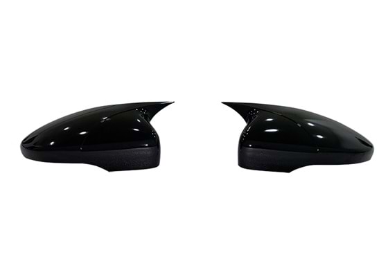 Capace oglinzi Batman Style compatibile cu Audi A5 B8 2009-2015 Negru lucios