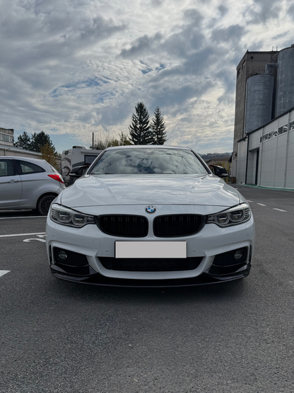 Lip prelungire bara fata M-Performance compatibil cu BMW Seria 4 F32 F33 F36(2012-2019) negru lucios