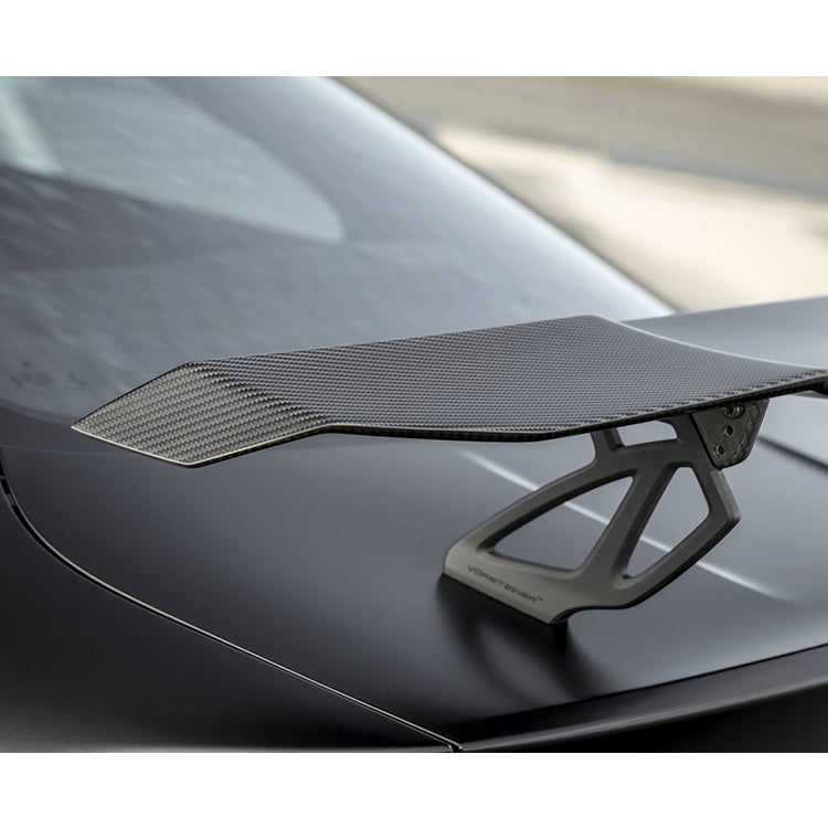 Eleron portbagaj compatibil cu BMW M3/M4 F80/F82 GTS style  negru lucios