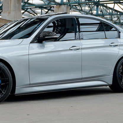 Prelungire praguri laterale compatibile cu BMW seria 3 F30 F31(2012-2018) negru lucios
