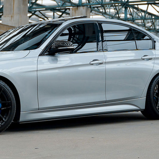 Prelungire praguri laterale compatibile cu BMW seria 3 F30 F31(2012-2018) negru lucios