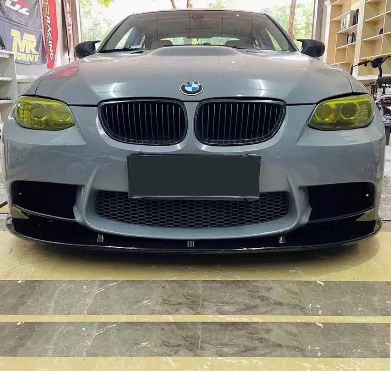 Lip prelungire bara fata M-Performance Design compatibil cu BMW Seria 3 E92 E93 (2005-2008) negru lucios